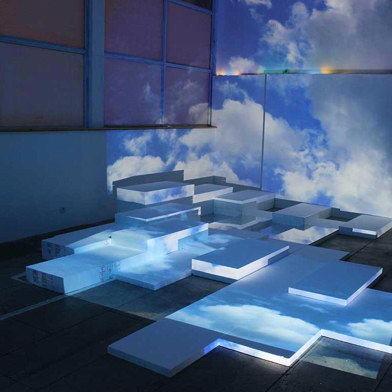 exposition Extraits de ciel, TEC Voiron 38, blux, Ciel solide